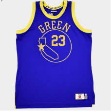 Golden State Warriors Draymond Green Just Don X Mitchell Ness Royal Retro Jersey