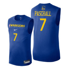 Warriors Eric Paschall #7 Practice 2022 Champions Jersey