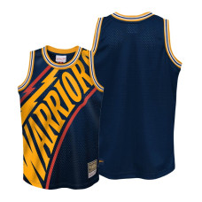 Golden State Warriors Big Face Youth Royal HWC 2022 Champions Jersey