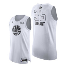 Golden State Warriors Kevin Durant All-Star Authentic White 2022 Champions Jersey