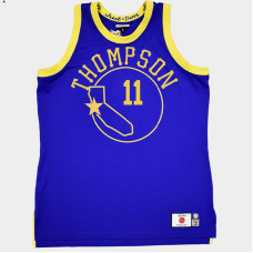 Golden State Warriors Klay Thompson Just Don X Mitchell Ness Royal Retro Jersey