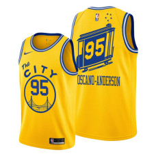 Juan Toscano-Anderson Golden State Warriors #95 Classic Jersey - Gold