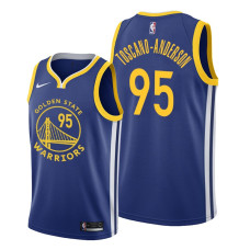 Juan Toscano-Anderson Golden State Warriors #95 Icon 2022 Champions Jersey - Royal