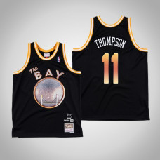 Klay Thompson #11 Black E-40 x Golden State Warriors Swingman Mitchell Ness Limited Jersey