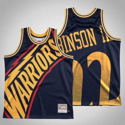 Men's Warriors Glenn Robinson III #22 Navy Big Face Swingman Mitchell & Ness HWC 2022 Champions Jersey Men's Warriors Glenn Robinson III #22 Navy Big Face Swingman Mitchell & Ness HWC 2022 Champions Jersey