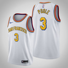 Golden State Warriors Jordan Poole #3 White Season Classic San Francisco 2022 Champions Jersey