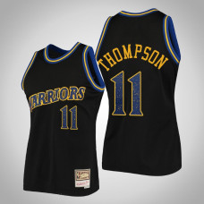 Warriors Klay Thompson #11 Black Rings Collection Swingman Mitchell & Ness 2022 Champions Jersey