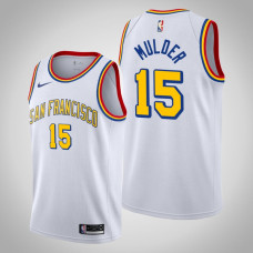 Warriors Mychal Mulder #15 White Classic 2022 Champions Jersey Warriors Mychal Mulder #15 White Classic 2022 Champions Jersey