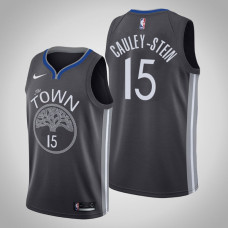2019-20 Warriors Willie Cauley-Stein #15 Black Jersey - Statement