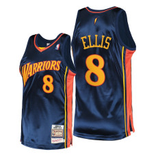 Warriors 2009-10 Monta Ellis Hardwood Classics Authentic Navy 2022 Champions Jersey