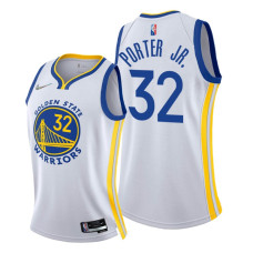 Women Golden State Warriors Otto Porter Jr. Association Edition White 2022 Champions Jersey