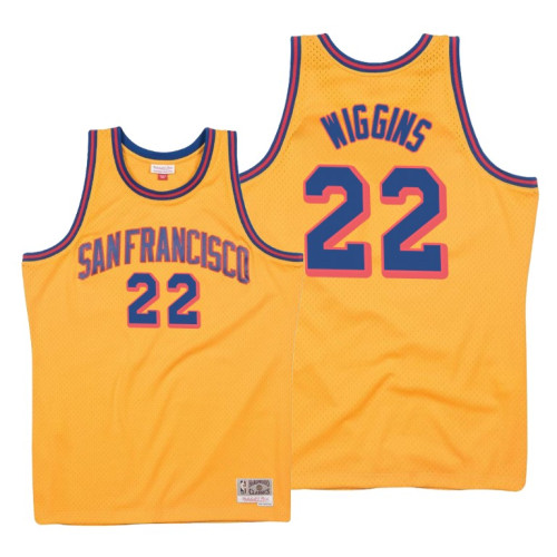 Andrew Wiggins San Francisco Warriors #22 Hardwood Classics 1962-63 2022 Champions Jersey Andrew Wiggins San Francisco Warriors #22 Hardwood Classics 1962-63 2022 Champions Jersey