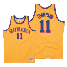 Klay Thompson San Francisco Warriors #11 Hardwood Classics 1962-63 2022 Champions Jersey