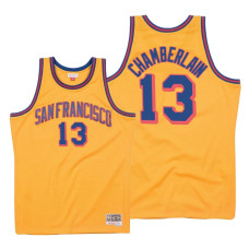 Wilt Chamberlain San Francisco Warriors #13 Hardwood Classics 1962-63 2022 Champions Jersey