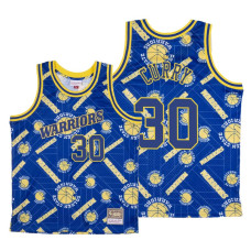 Golden State Warriors Stephen Curry Tear Up Pack Blue Jersey