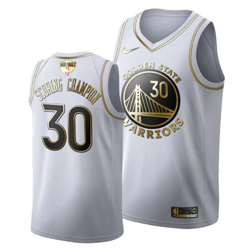 Stephen Curry #30 Golden State Warriors NBA Scoring Champion White 2022 Champions Jersey Stephen Curry #30 Golden State Warriors NBA Scoring Champion White 2022 Champions Jersey