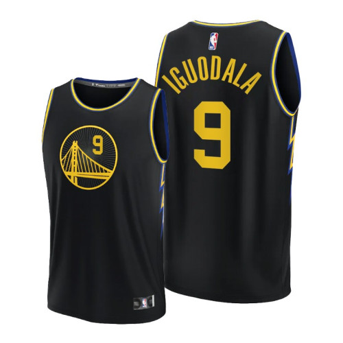 Golden State Warriors Andre Iguodala Black NBA75th City Edition 2022 Champions Jersey Replica Golden State Warriors Andre Iguodala Black NBA75th City Edition 2022 Champions Jersey Replica