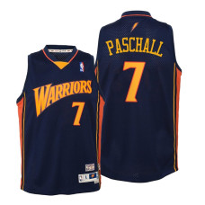 Golden State Warriors Eric Paschall Kids We Believe Retro Navy Jersey