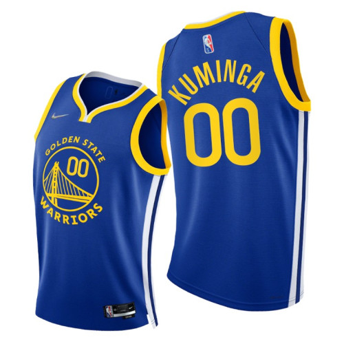 Warriors #00 Jonathan Kuminga 2021-22 75th Diamond Anniversary Royal Jersey Icon Edition Warriors #00 Jonathan Kuminga 2021-22 75th Diamond Anniversary Royal Jersey Icon Edition