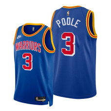 Golden State Warriors Jordan Poole Classic Edition Royal Year Zero 2022 Champions Jersey