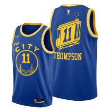 Warriors #11 Klay Thompson Royal Classic Edition 2022 Champions Jersey New Uniform