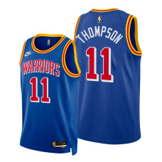 Golden State Warriors Klay Thompson Classic Edition Royal Year Zero 2022 Champions Jersey