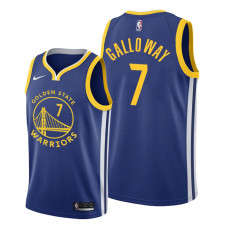 Langston Galloway #7 Golden State Warriors Icon Edition Royal 2022 Champions Jersey
