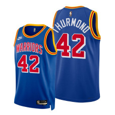 Golden State Warriors Nate Thurmond Classic Edition Royal Year Zero 2022 Champions Jersey