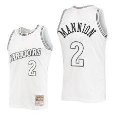 Nico Mannion Warriors #2 Outdated Classic Mitchell Ness 2022 Champions Jersey