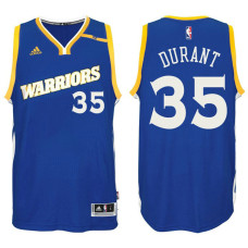 Golden State Warriors #35 Kevin Durant Blue Alternate 2022 Champions Jersey