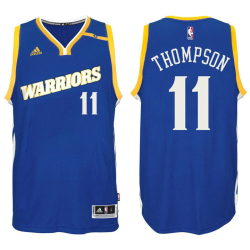 Golden State Warriors #11 Klay Thompson Blue Alternate 2022 Champions Jersey Golden State Warriors #11 Klay Thompson Blue Alternate 2022 Champions Jersey