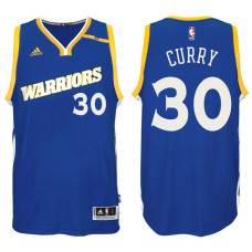 Golden State Warriors #30 Stephen Curry Blue Alternate Jersey