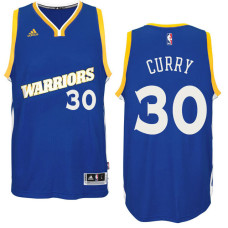 Golden State Warriors #30 Stephen Curry Royal Alternate Jersey