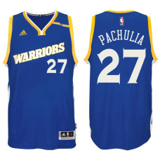 Golden State Warriors #27 Zaza Pachulia Alternate 2022 Champions Jersey