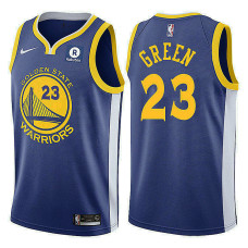 Golden State Warriors #23 Draymond Green Royal Icon 2022 Champions Jersey