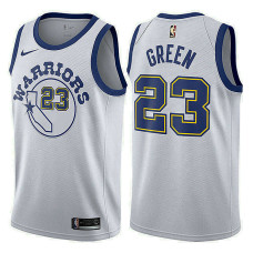 Golden State Warriors #23 Draymond Green White Hardwood Classics 2022 Champions Jersey