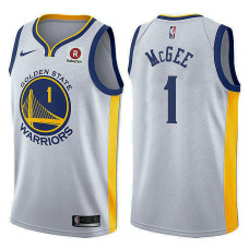 Golden State Warriors #1 JaVale McGee White Association 2022 Champions Jersey