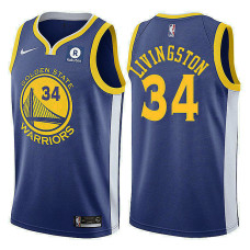 Golden State Warriors #34 Shaun Livingston Icon 2022 Champions Jersey