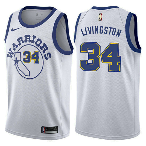 Golden State Warriors #34 Shaun Livingston Hardwood Classics 2022 Champions Jersey Golden State Warriors #34 Shaun Livingston Hardwood Classics 2022 Champions Jersey