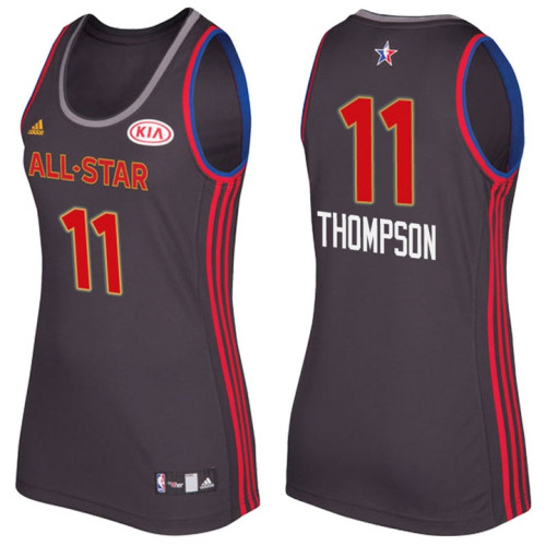 Women's All Star 2022 Champions Jerseys #11 Klay Thompson Charcoal All-Star 2022 Champions Jersey Women's All Star 2022 Champions Jerseys #11 Klay Thompson Charcoal All-Star 2022 Champions Jersey