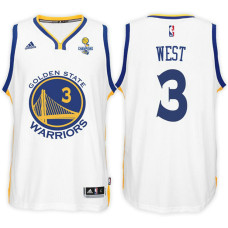 Golden State Warriors #3 David West Champions 2022 Champions Jersey