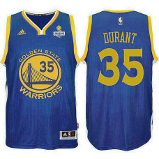 Golden State Warriors #35 Kevin Durant Royal Champions 2022 Champions Jersey