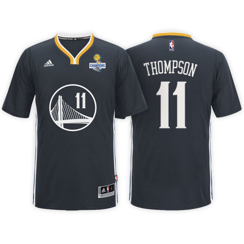Golden State Warriors #11 Klay Thompson Black Champions 2022 Champions Jersey Golden State Warriors #11 Klay Thompson Black Champions 2022 Champions Jersey