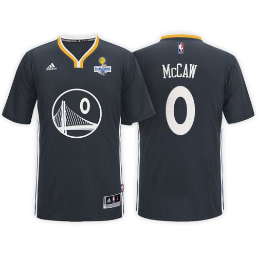 Golden State Warriors #0 Patrick McCaw Black Champions Jersey Golden State Warriors #0 Patrick McCaw Black Champions Jersey