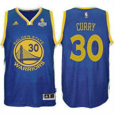 Golden State Warriors #30 Stephen Curry Royal Champions Jersey