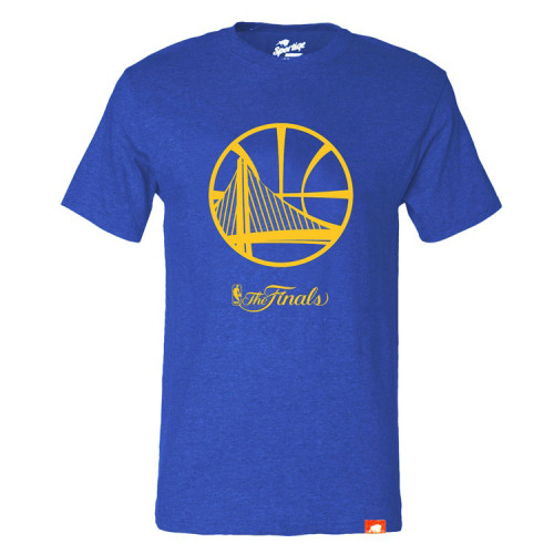 2017 Finals Golden State Warriors Partial Logo Comfy Tri-blend Royal T-Shirt 2017 Finals Golden State Warriors Partial Logo Comfy Tri-blend Royal T-Shirt