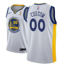 Golden State Warriors #00 Custom White Champions 2022 Champions Jersey Golden State Warriors #00 Custom White Champions 2022 Champions Jersey