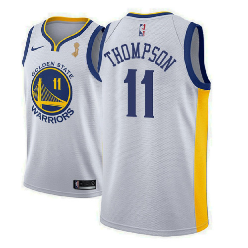 Golden State Warriors #11 Klay Thompson Champions 2022 Champions Jersey Golden State Warriors #11 Klay Thompson Champions 2022 Champions Jersey