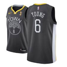 Golden State Warriors #6 Nick Young Champions Jersey