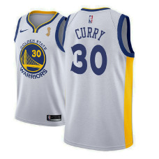 Golden State Warriors #30 Stephen Curry White Champions Jersey